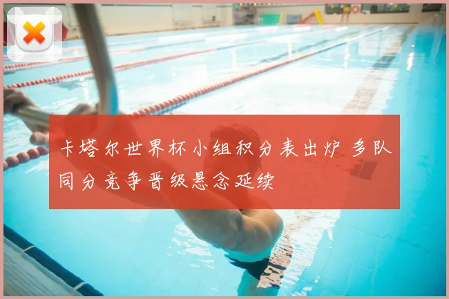 卡塔尔世界杯小组积分表出炉 多队同分竞争晋级悬念延续