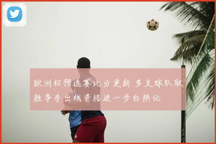欧洲杯预选赛比分更新 多支球队取胜争夺出线资格进一步白热化